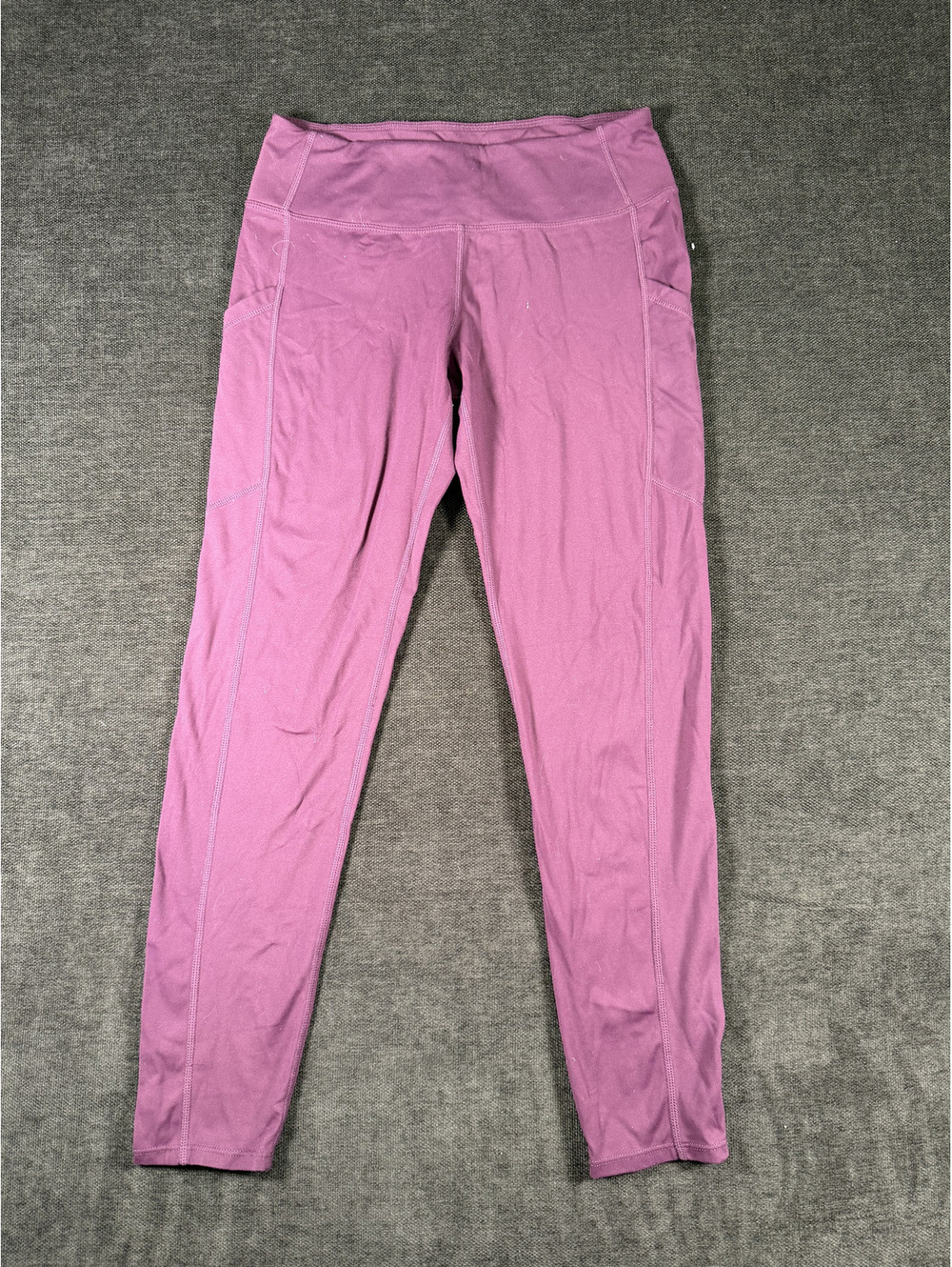 Lululemon Women's Plum High-Rise Leggings with Pockets